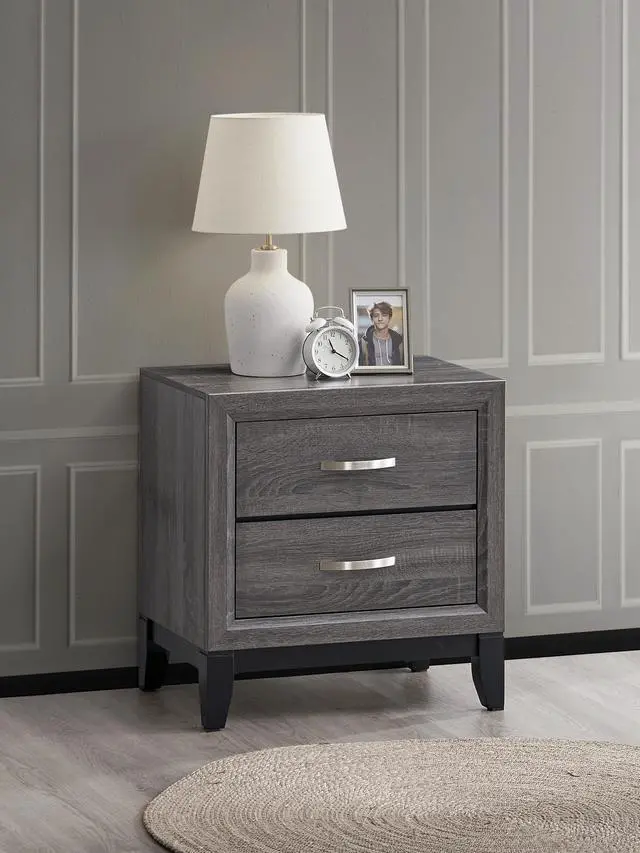 Main image of Glasgow G04305-N Nightstand , Gray