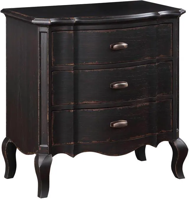 Main image of Chelmsford Antique Black Finish Nightstand