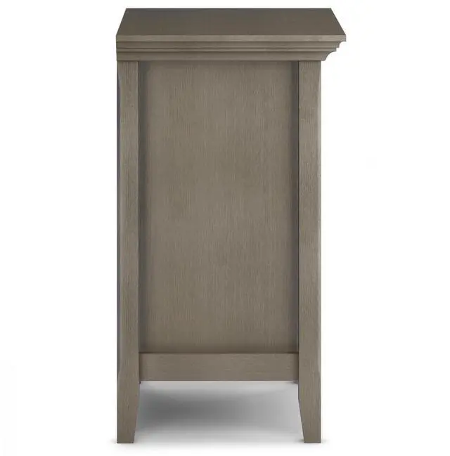 Alt view image 3 of 7 - Amherst - Bedside Table - Farmhouse Grey