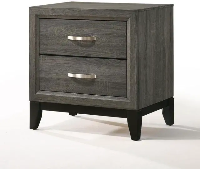 Main image of Valdemar Weathered Gray Finish Nightstand
