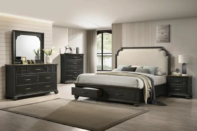 Alt view image 5 of 5 - Hamilton - Nightstand - Black