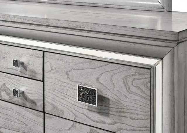 Alt view image 3 of 4 - Vail - Nightstand - Gray