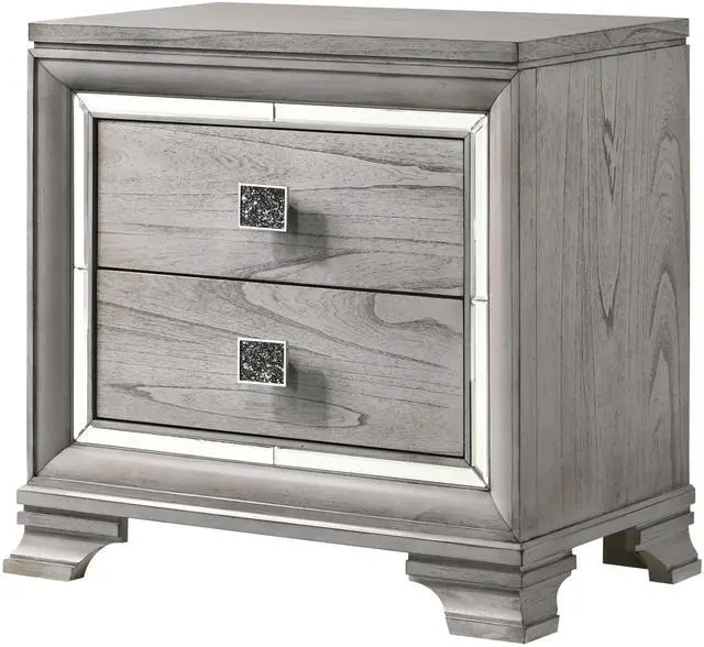 Main image of Vail - Nightstand - Gray