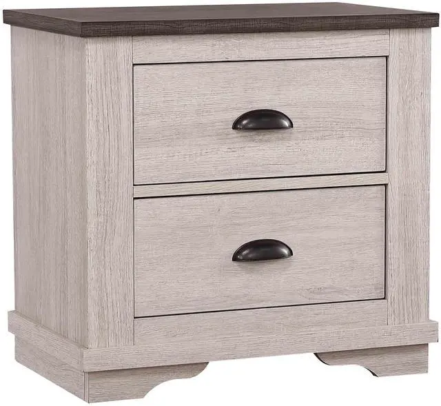 Main image of Coralee - Nightstand - Light Gray