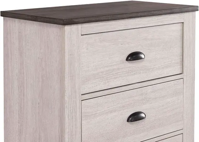 Alt view image 2 of 5 - Coralee - Nightstand - Light Gray