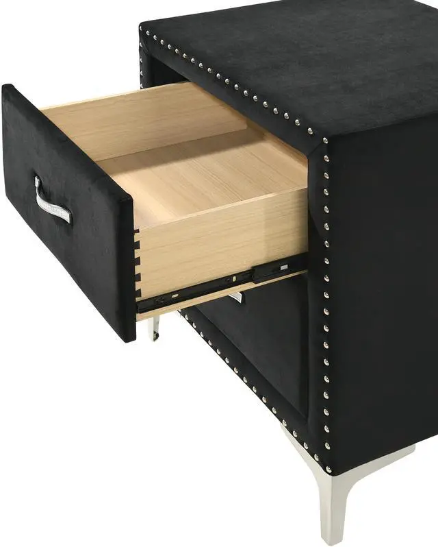 Alt view image 2 of 6 - Lucinda - Nightstand - Black