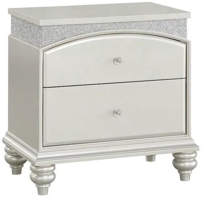 Main image of Maverick Platinum Finish Night Stand