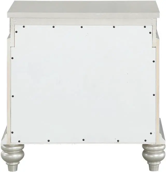 Alt view image 5 of 5 - Maverick Platinum Finish Night Stand