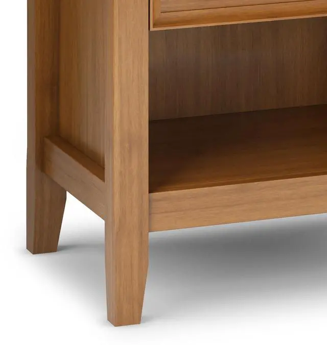 Alt view image 5 of 7 - Amherst - Bedside Table - Light Golden Brown