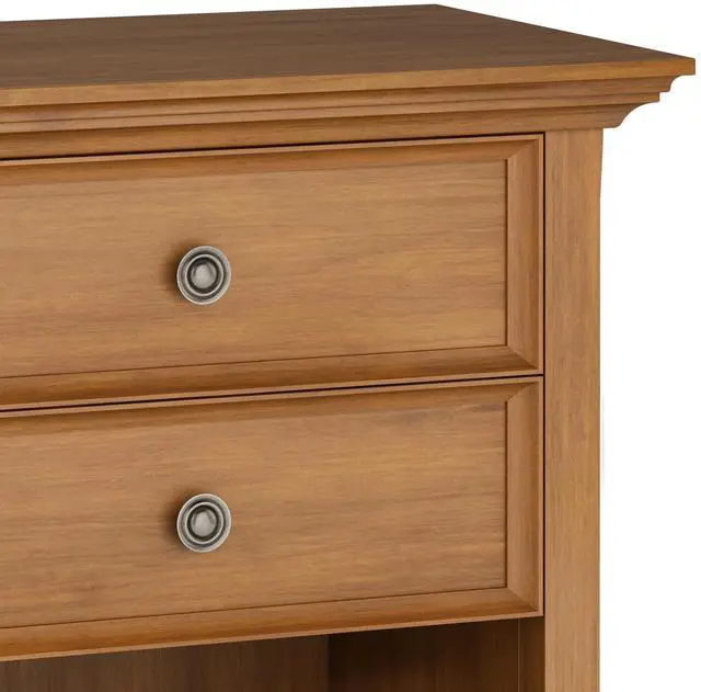 Alt view image 6 of 7 - Amherst - Bedside Table - Light Golden Brown