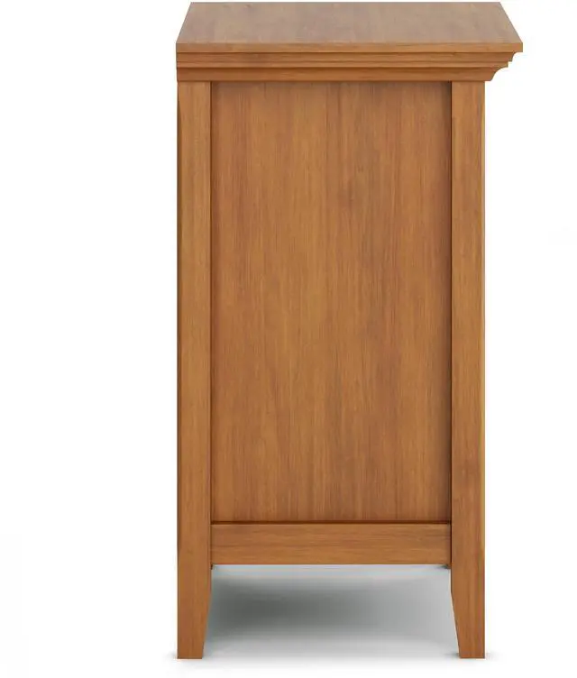 Alt view image 3 of 7 - Amherst - Bedside Table - Light Golden Brown