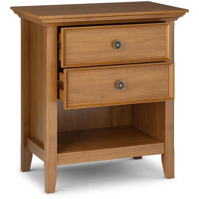 Alt view image 7 of 7 - Amherst - Bedside Table - Light Golden Brown