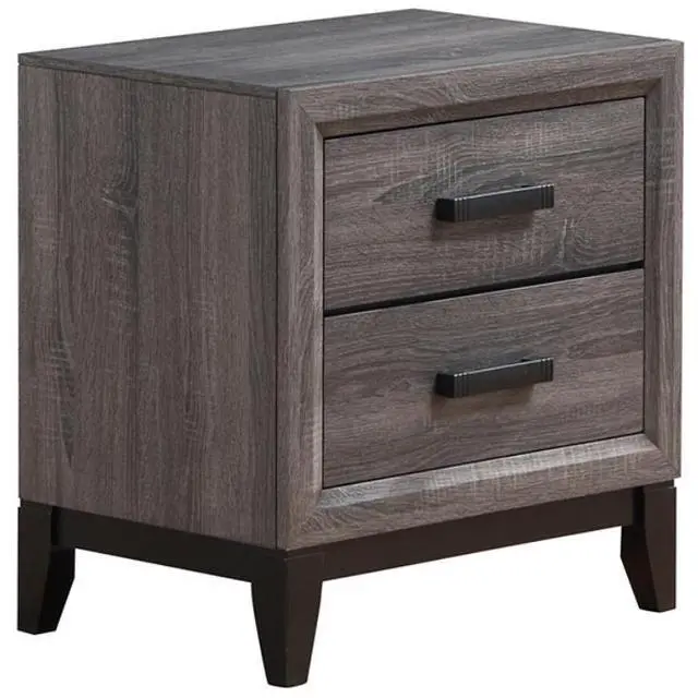 Alt view image 3 of 4 - MIRAGE GREY NIGHTSTAND