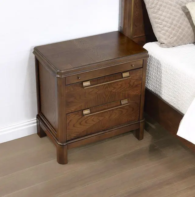 Alt view image 3 of 3 - Milan - Nightstand - Dark Brown