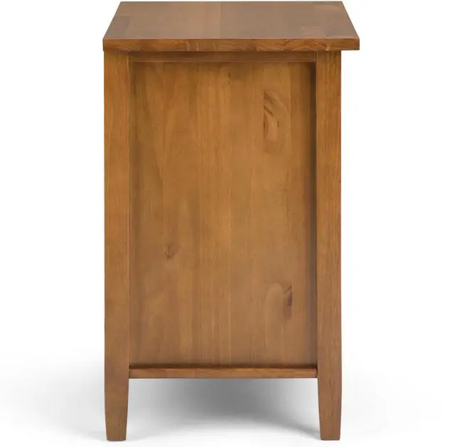 Alt view image 6 of 7 - Warm Shaker - Bedside Table - Light Golden Brown