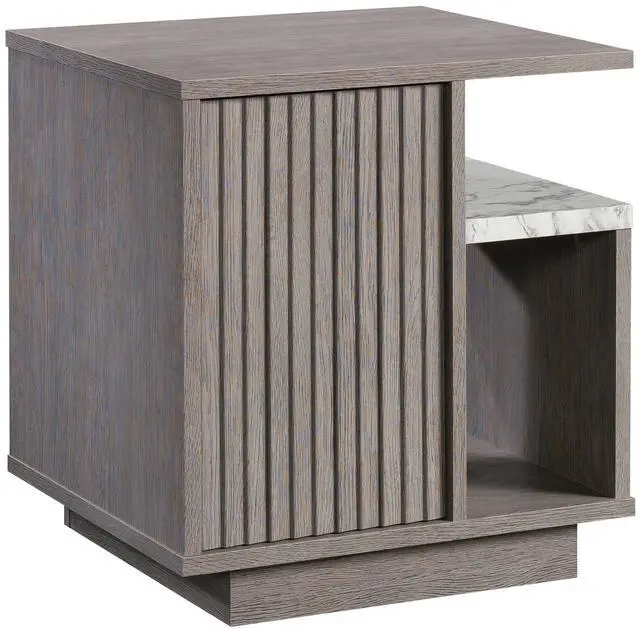 Main image of Night Stand, Brown finish