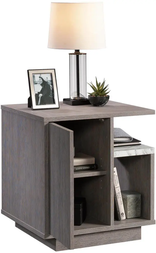 Alt view image 6 of 7 - Night Stand, Brown finish