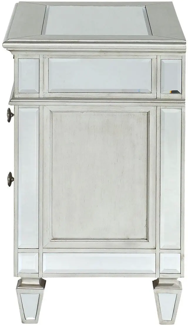 Alt view image 5 of 7 - Varian Mirrored Nightstand