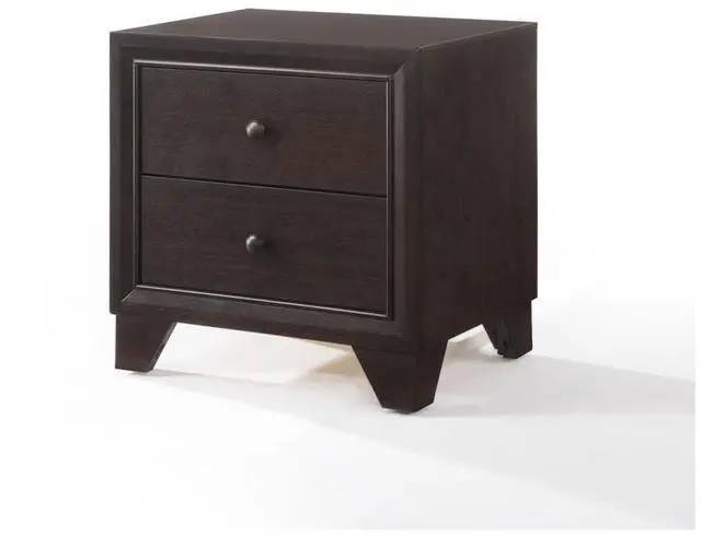 Alt view image 6 of 7 - Madison Espresso Finish Nightstand