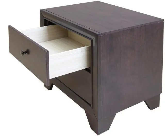 Alt view image 4 of 7 - Madison Espresso Finish Nightstand