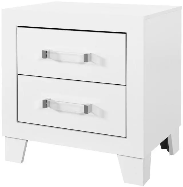 Alt view image 2 of 4 - OMODA WHITE NIGHTSTAND
