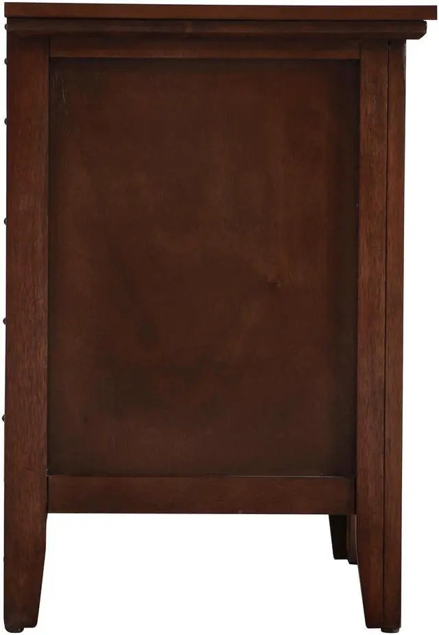 Alt view image 5 of 6 - Hammond G5425-N 3 Drawer Nightstand , Cappuccino