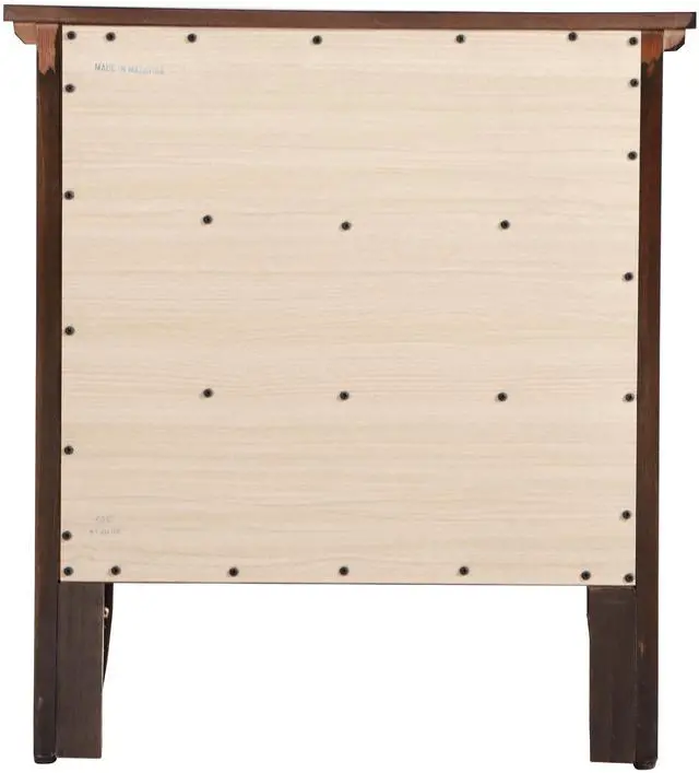 Alt view image 4 of 6 - Hammond G5425-N 3 Drawer Nightstand , Cappuccino