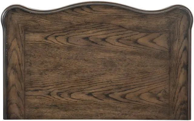 Alt view image 7 of 7 - Traditional Nightstand of 3 Drawers Brown Oak Finish 1pc Bedside Table Wooden Formal Bedroom Furniture Decorative Drawer Pulls