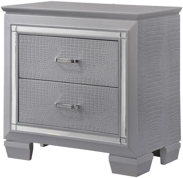 Main image of Lillian - Nightstand - Gray