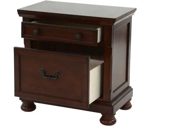 Alt view image 6 of 7 - NIGHTSTAND in Antique Cherry