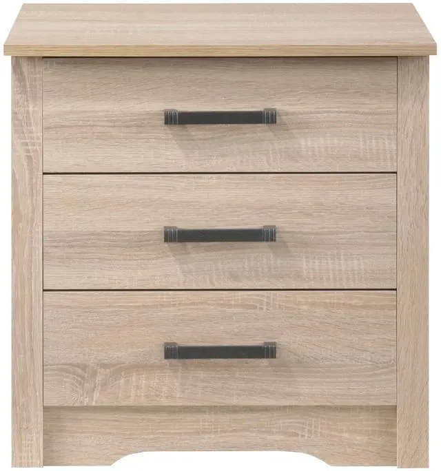 Alt view image 5 of 7 - Sandle Wood Contemporary Nightstand