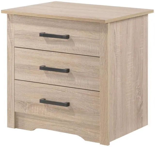 Alt view image 2 of 7 - Sandle Wood Contemporary Nightstand