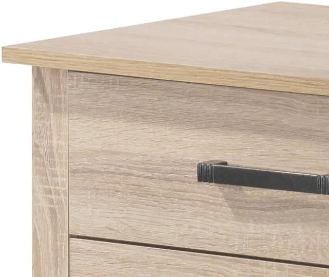 Alt view image 4 of 7 - Sandle Wood Contemporary Nightstand