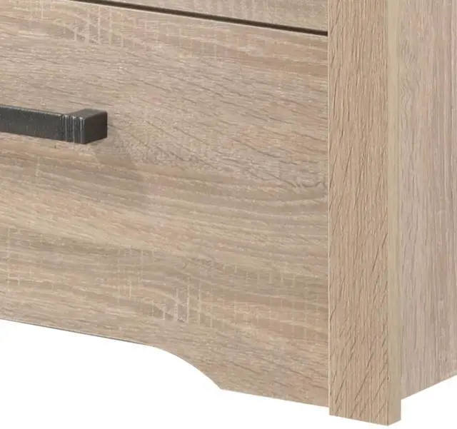 Alt view image 6 of 7 - Sandle Wood Contemporary Nightstand