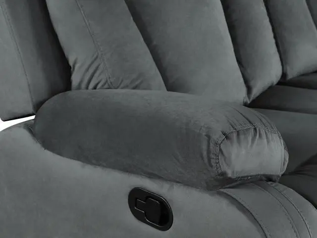 Alt view image 6 of 7 - Global United Reclining Transitional Microfiber Fabric Chair