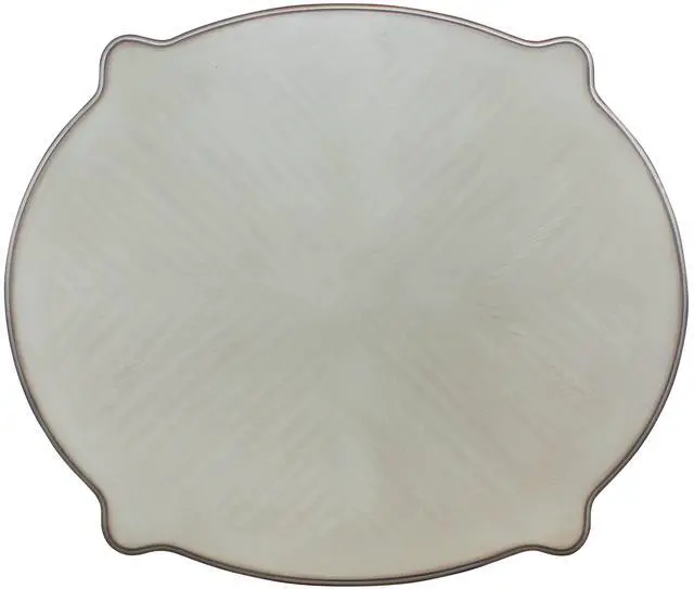 Alt view image 6 of 6 - Dresden Vintage Bone White Finish Coffee Table