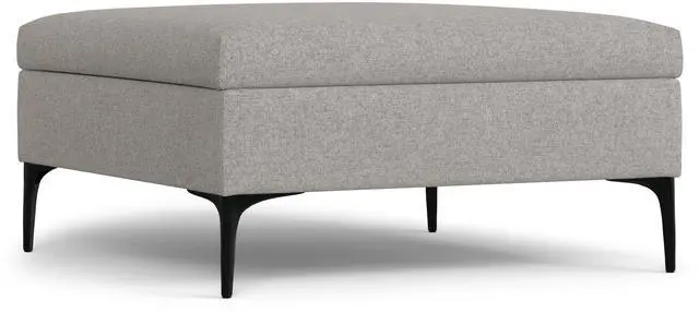 Alt view image 4 of 5 - Rebecca Coffee Table Storage Ottoman with Lift Up Lid