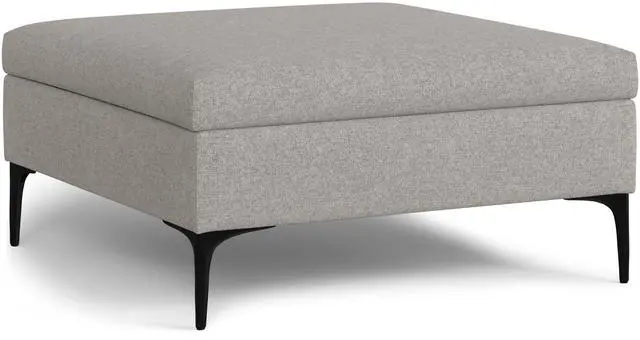 Alt view image 3 of 5 - Rebecca Coffee Table Storage Ottoman with Lift Up Lid