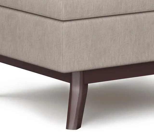 Alt view image 4 of 7 - Owen - Coffee Table Storage Ottoman - Natural