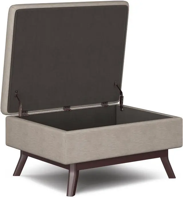 Alt view image 5 of 7 - Owen - Coffee Table Storage Ottoman - Natural