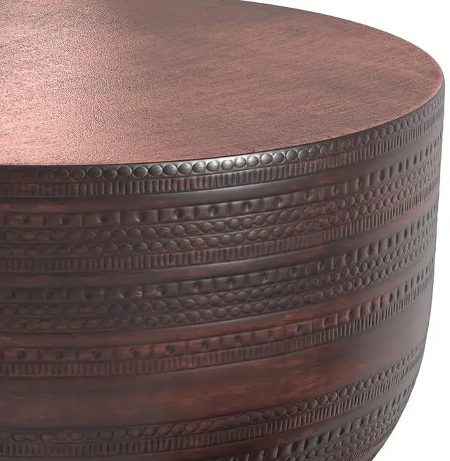 Alt view image 6 of 7 - Johnsen Metal Coffee Table in Oil Rubbed Bronze