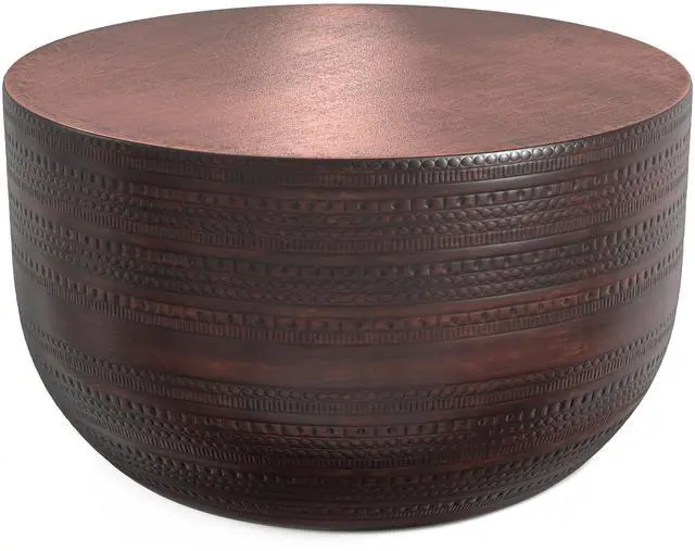 Alt view image 4 of 7 - Johnsen Metal Coffee Table in Oil Rubbed Bronze