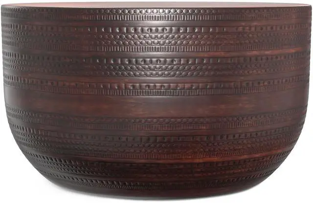 Alt view image 7 of 7 - Johnsen Metal Coffee Table in Oil Rubbed Bronze