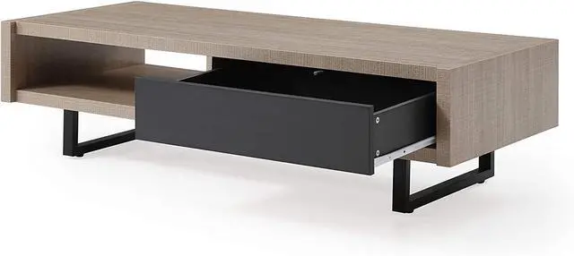 Main image of Mid-Century Modern Ash Living Room Coffee Table,tan