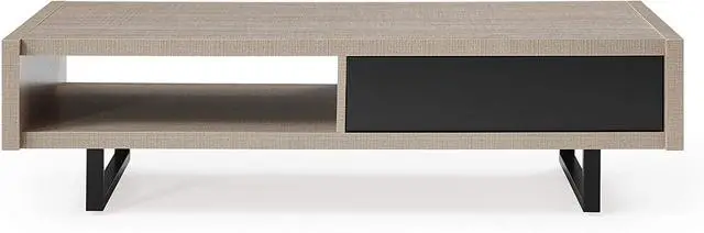 Alt view image 4 of 6 - Mid-Century Modern Ash Living Room Coffee Table,tan