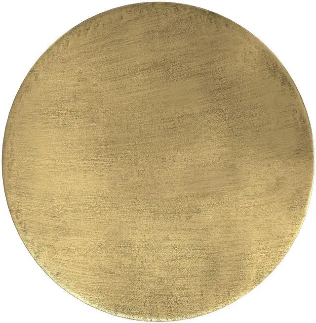 Alt view image 3 of 6 - Johnsen Metal Coffee Table in Antique Gold