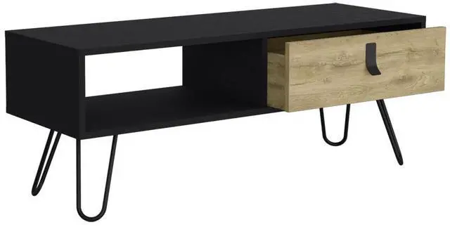 Alt view image 4 of 7 - Coffee Table Magness, Living Room, Black / Macadamia