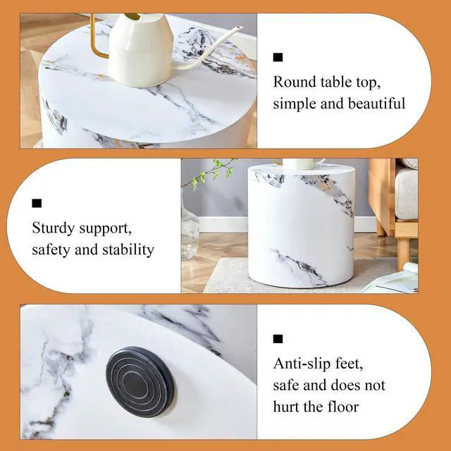 Alt view image 7 of 7 - The cylindrical table with its patterned design can be easily integrated into a variety of interior styles, from coffee tables to small dining tables, or makeshift writing desks.W1151P200297