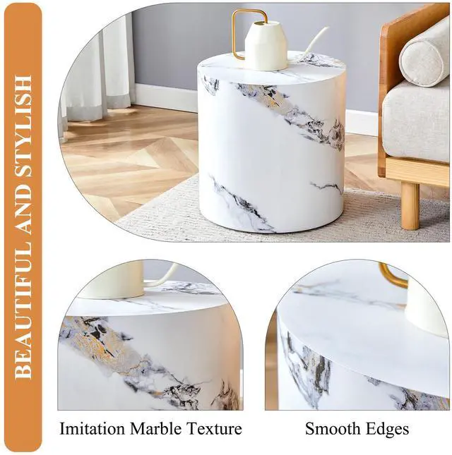 Alt view image 6 of 7 - The cylindrical table with its patterned design can be easily integrated into a variety of interior styles, from coffee tables to small dining tables, or makeshift writing desks.W1151P200297