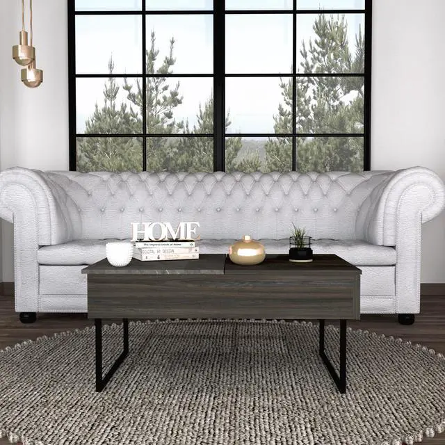 Main image of Westover Rectangle Lift Top  Coffee Table Carbon Espresso and Onyx